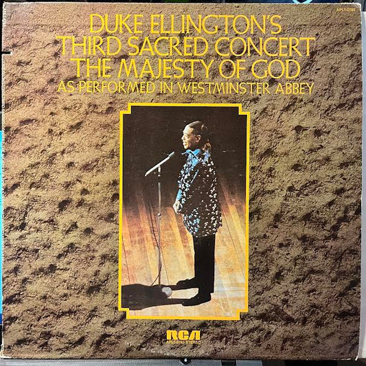 Duke Ellington's Third Sacred Concert, The Majesty Of God, As Performed In Westminster Abbey (VINYL) | Near Mint (NM) Excellent+ (EX+) Get Cheap Vinyl