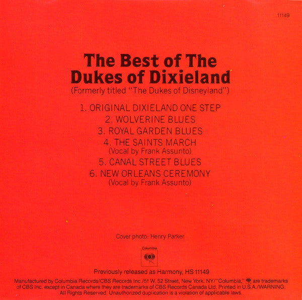 The Best Of The Dukes Of Dixieland (CD) | Near Mint (NM) Excellent+ (EX+) Get Cheap Vinyl