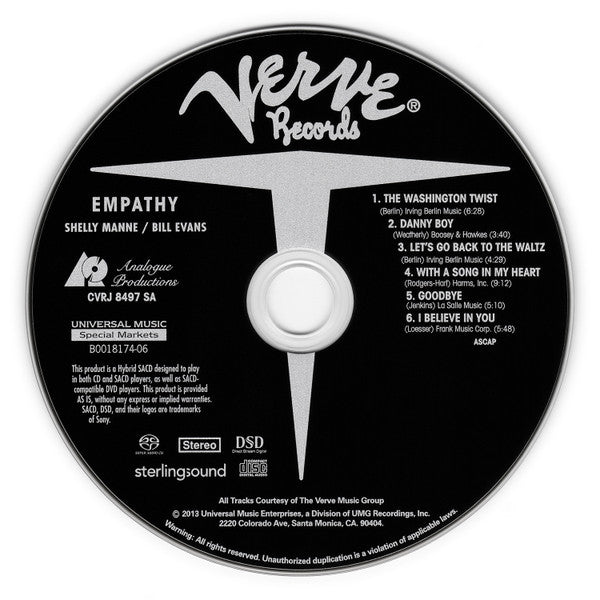 Empathy (SACD) | Near Mint (NM or M-) Near Mint (NM or M-) Get Cheap Vinyl