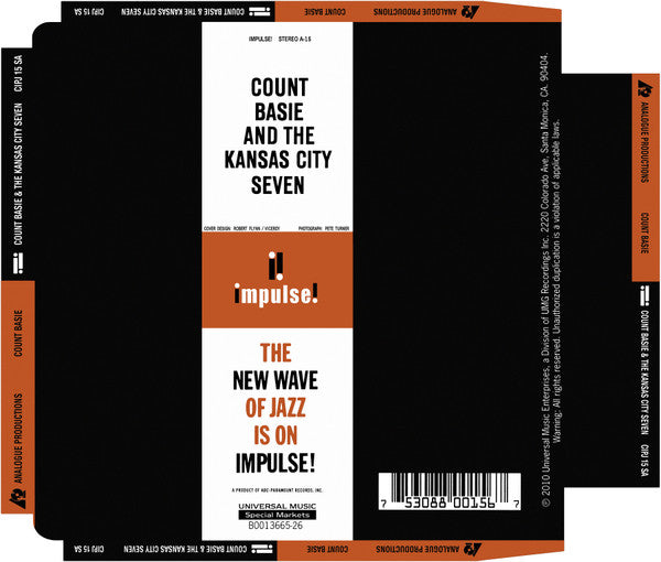 Count Basie And The Kansas City 7 (SACD) | Near Mint (NM or M-) Near Mint (NM or M-) Get Cheap Vinyl
