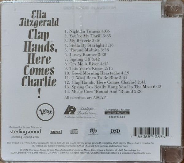 Clap Hands, Here Comes Charlie! (SACD) | Near Mint (NM) Near Mint (NM) Get Cheap Vinyl