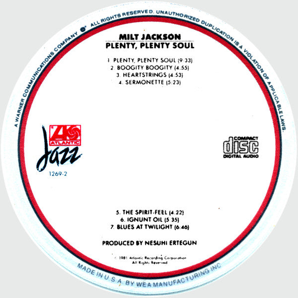 Plenty, Plenty Soul (CD) | Near Mint (NM) Near Mint (NM) Get Cheap Vinyl