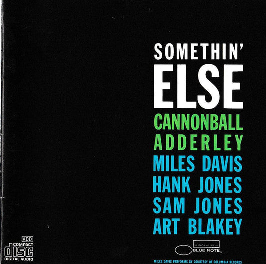 Somethin' Else (CD) | Near Mint (NM) Near Mint (NM) Get Cheap Vinyl