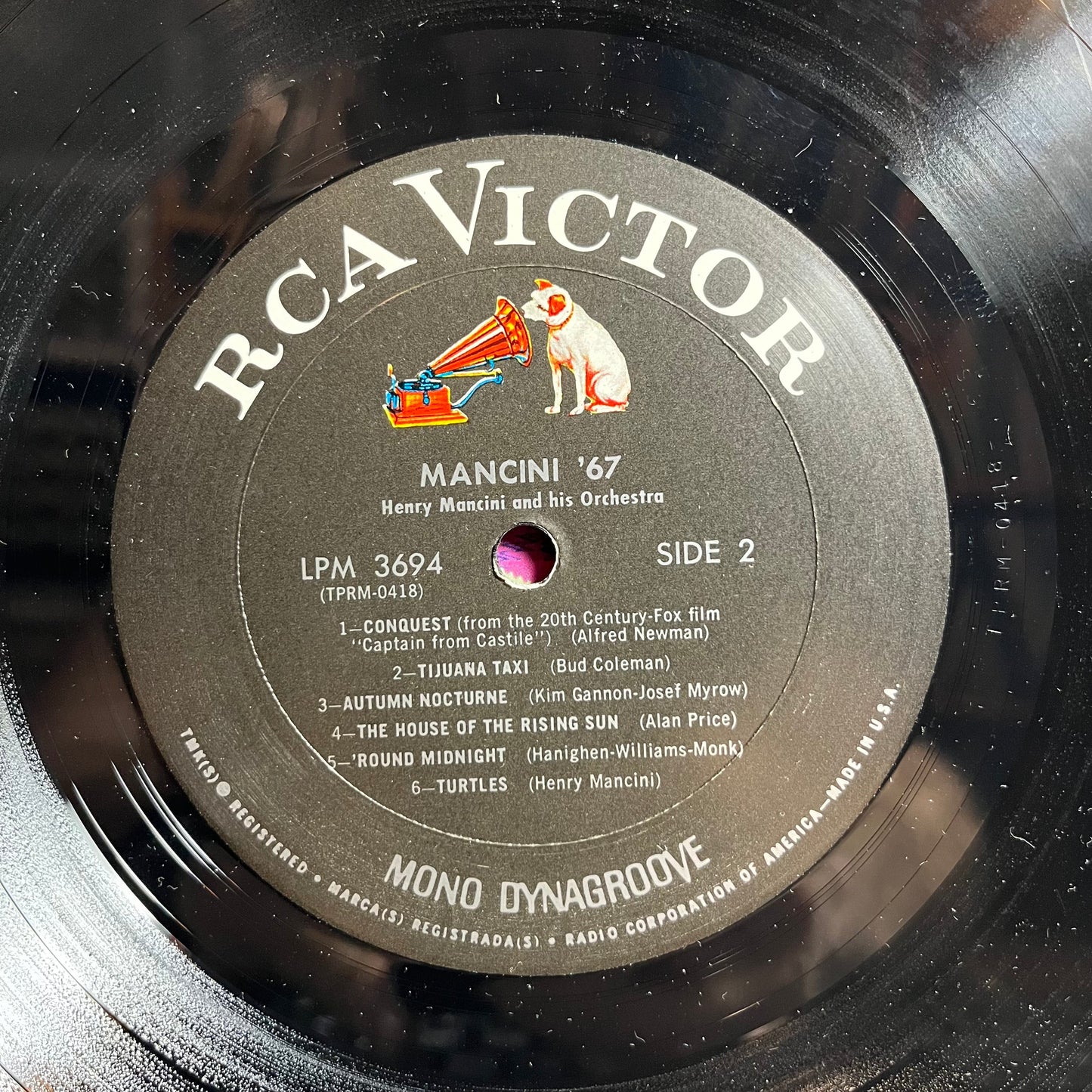 Mancini '67 (The Big Band Sound Of Henry Mancini) (VINYL) | Near Mint (NM) Near Mint (NM) Get Cheap Vinyl