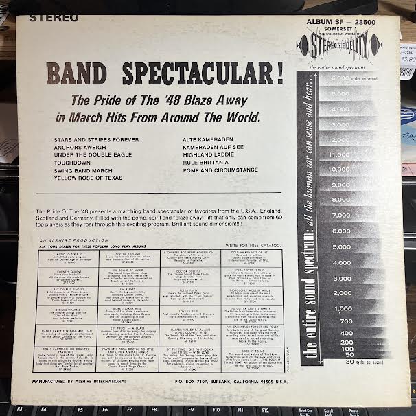 March Band Spectacular (VINYL) | Near Mint (NM or M-) Excellent+ (EX+) Get Cheap Vinyl