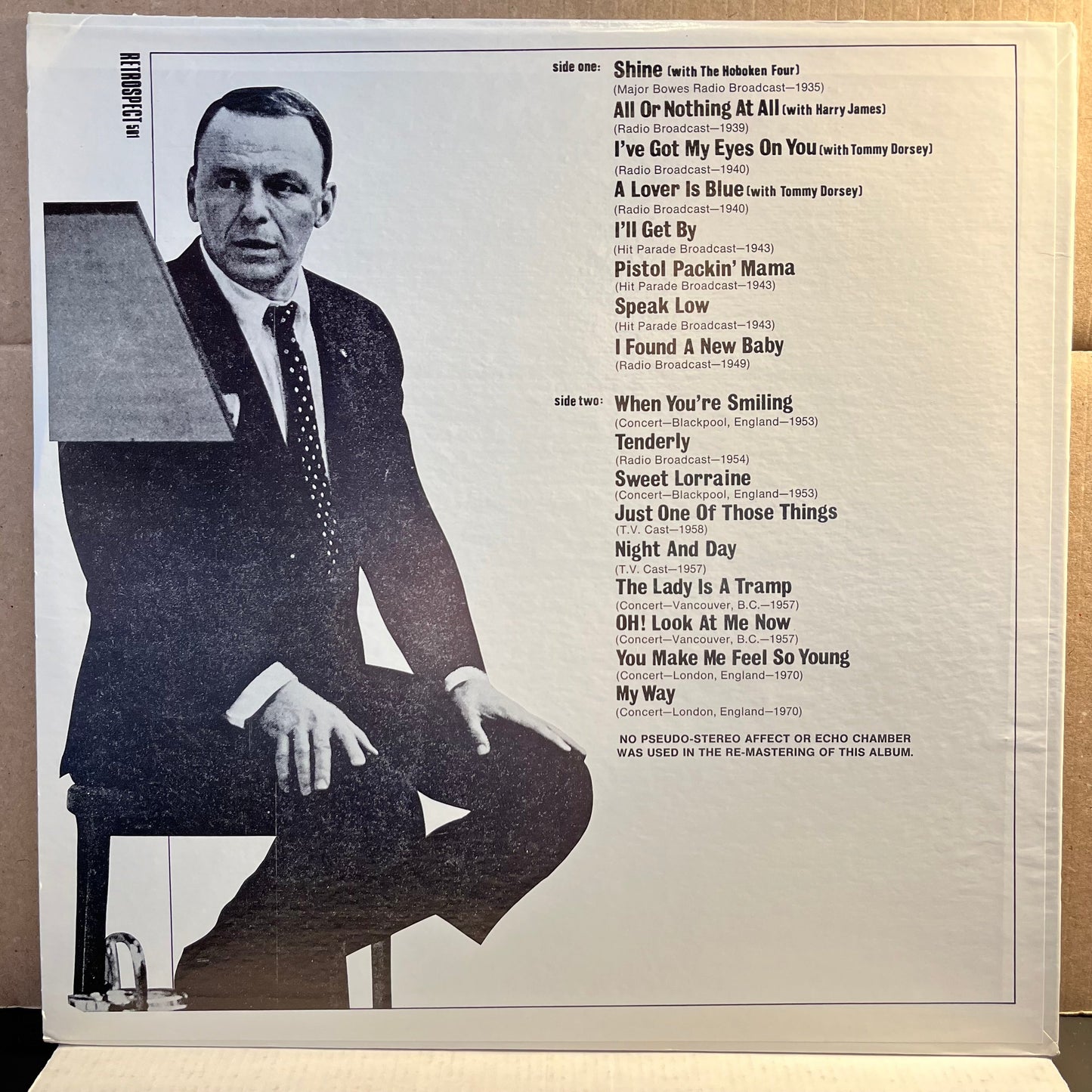 Sinatra 1935 - 1970 *UNOFFICIAL* | Near Mint (NM) Near Mint (NM) Get Cheap Vinyl