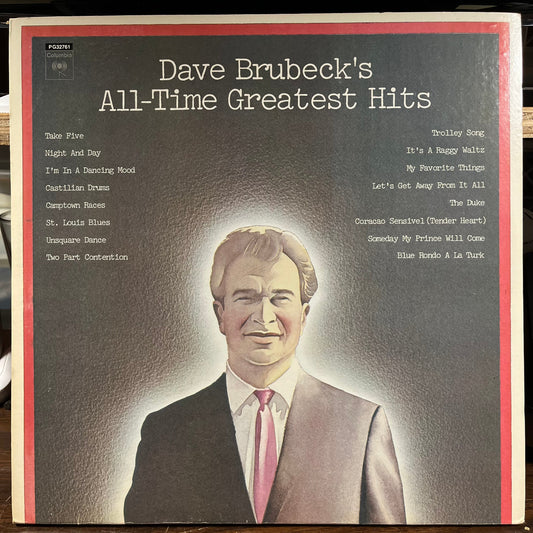 Dave Brubeck's All-Time Greatest Hits (2xVINYL) | Near Mint (NM) Near Mint (NM or M-) Get Cheap Vinyl