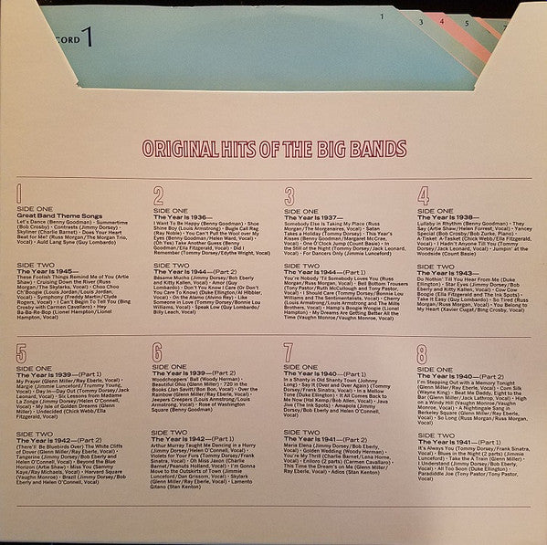 Original Hits Of The Big Bands *BOX* | Very Good Plus (VG+) Very Good Plus (VG+) Get Cheap Vinyl
