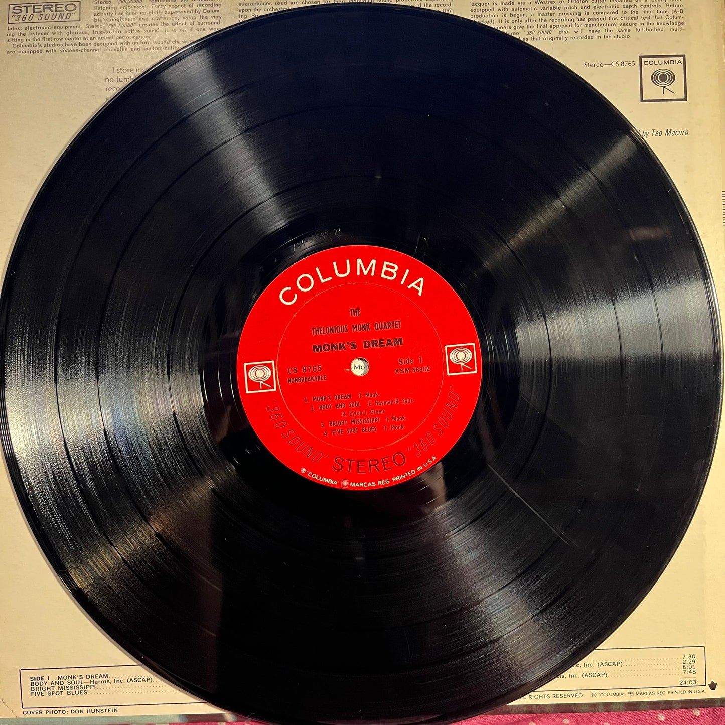 Monk's Dream *TERRE HAUTE* | Very Good Plus (VG+) Excellent (EX) Get Cheap Vinyl