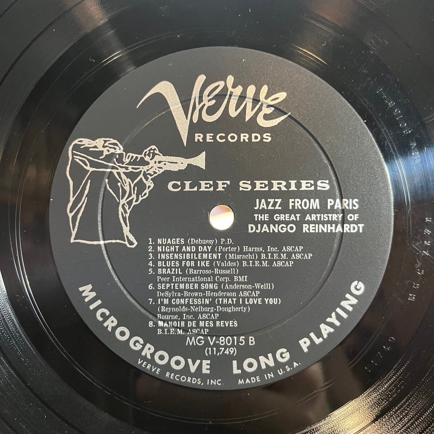 Jazz From Paris (VINYL) | Very Good Plus Plus (VG++) Very Good (VG) Get Cheap Vinyl