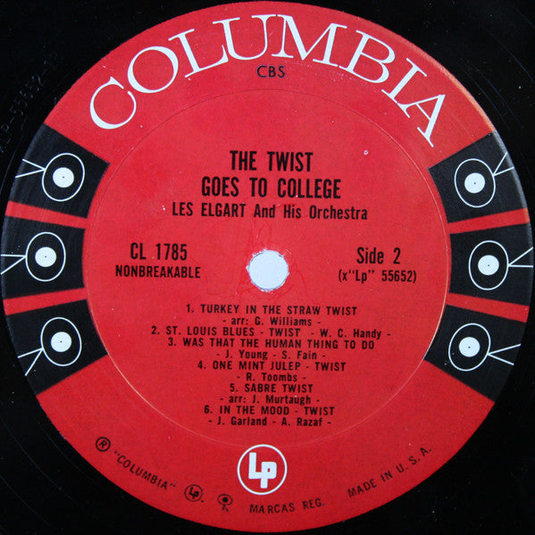 The Twist Goes To College | Very Good Plus (VG+) Near Mint (NM) Get Cheap Vinyl