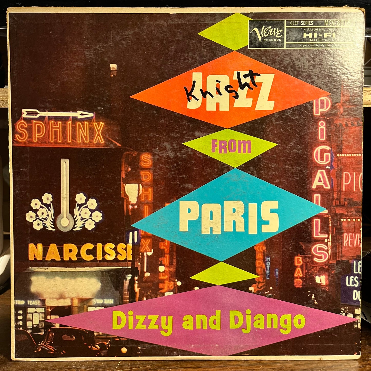 Jazz From Paris (VINYL) | Very Good Plus Plus (VG++) Very Good (VG) Get Cheap Vinyl