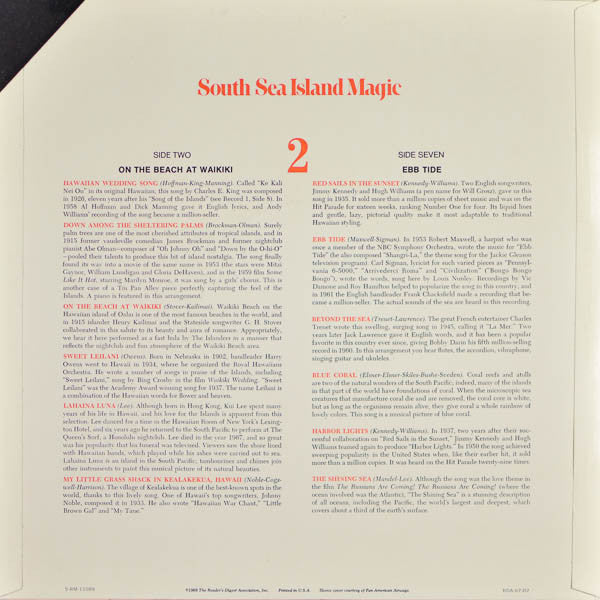 South Sea Island Magic (BOX SET) | Very Good Plus (VG+) Very Good Plus (VG+) Get Cheap Vinyl