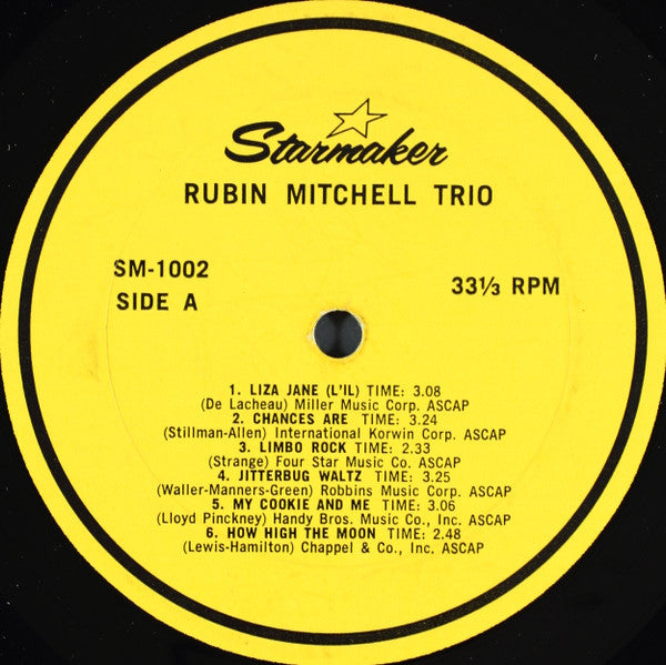 The Golden Hands Of Rubin Mitchell | Very Good Plus (VG+) Near Mint (NM) Get Cheap Vinyl