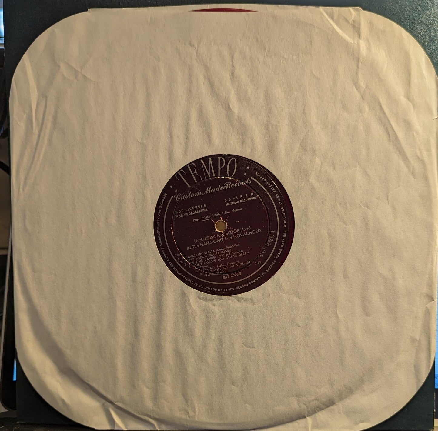 The Collector Series Of Standard Popular Music *RED* | Very Good (VG) Excellent (EX) Get Cheap Vinyl
