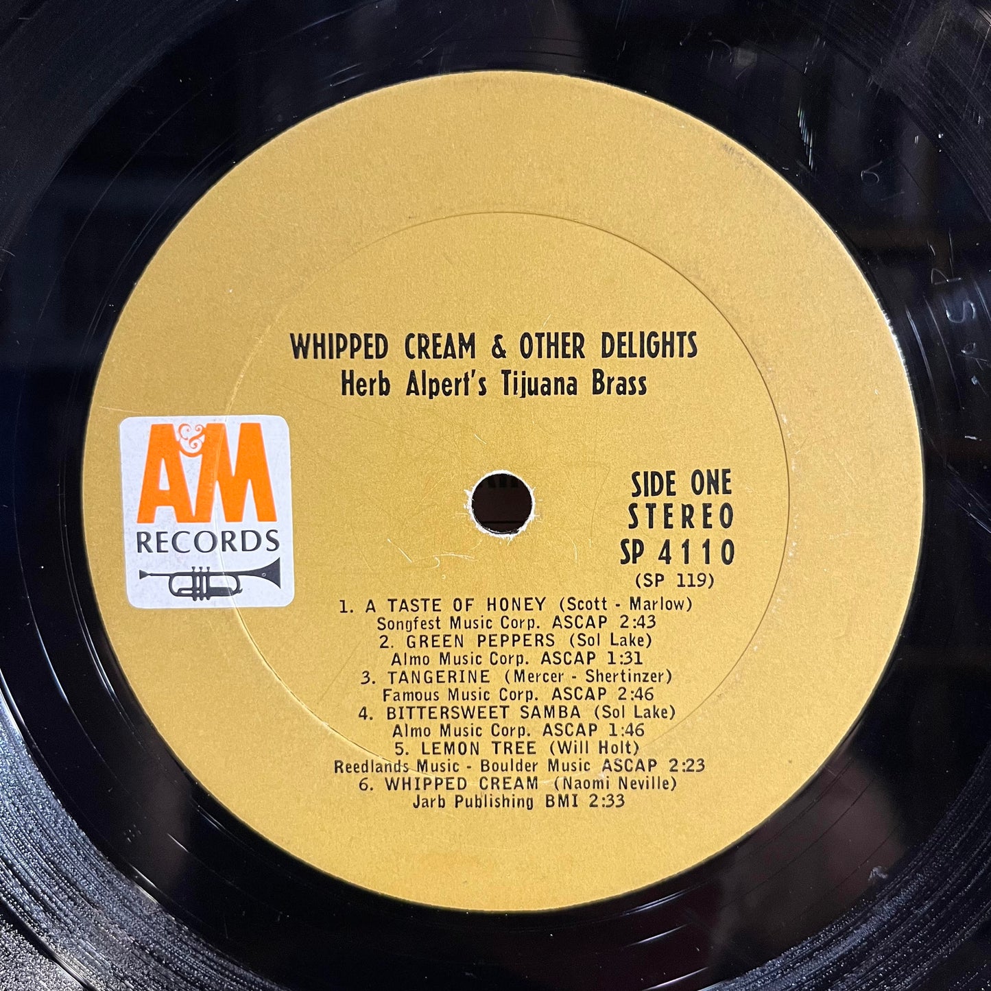 Whipped Cream & Other Delights | Very Good (VG) Very Good (VG) Get Cheap Vinyl