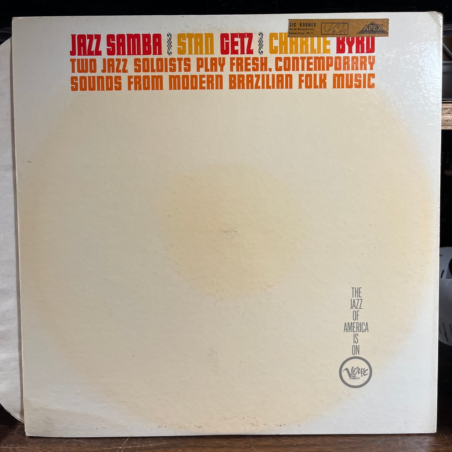 Jazz Samba (VINYL) | Very Good (VG) Excellent (EX) Get Cheap Vinyl