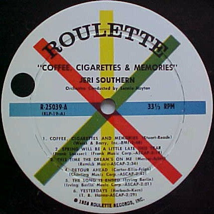 Coffee, Cigarettes & Memories | Very Good (VG) Very Good (VG) Get Cheap Vinyl