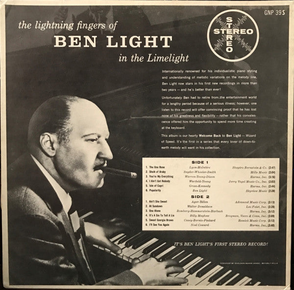 In The Limelight | Very Good (VG) Excellent (EX) Get Cheap Vinyl