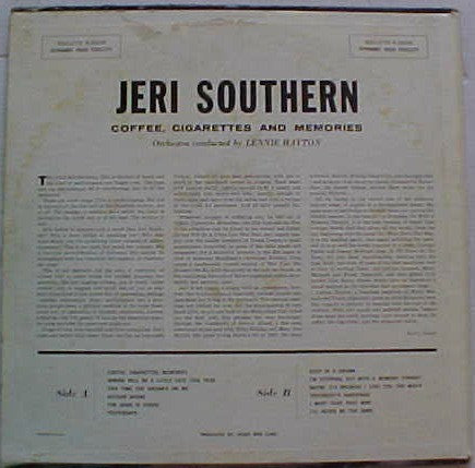 Coffee, Cigarettes & Memories | Very Good (VG) Very Good (VG) Get Cheap Vinyl