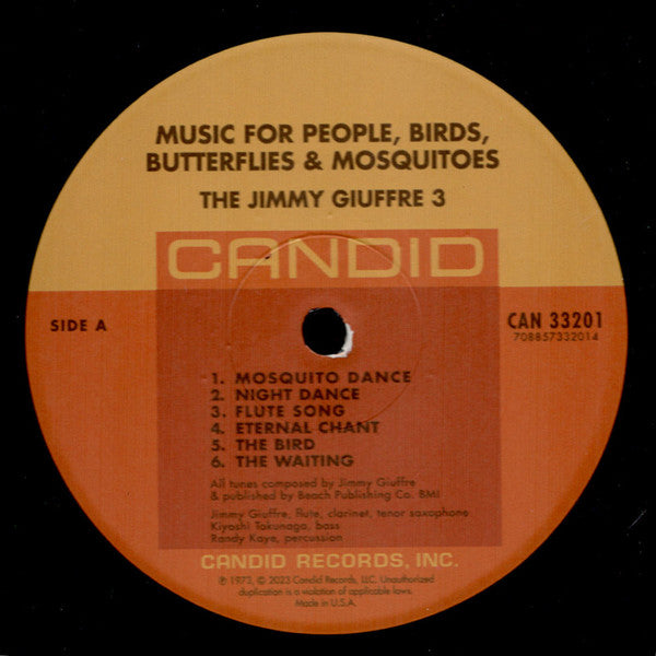 Music For People, Birds, Butterflies & Mosquitoes | Mint (M) Mint (M) Get Cheap Vinyl