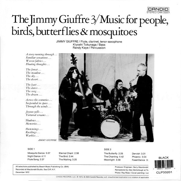 Music For People, Birds, Butterflies & Mosquitoes | Mint (M) Mint (M) Get Cheap Vinyl