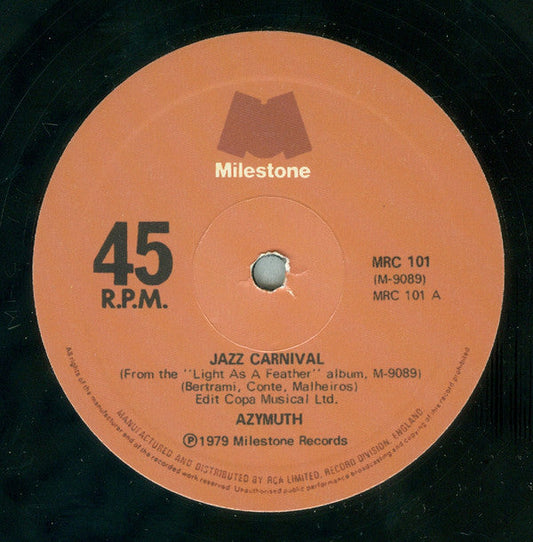 Jazz Carnival / Fly Over The Horizon (VINYL) | Mint (M) Generic Get Cheap Vinyl