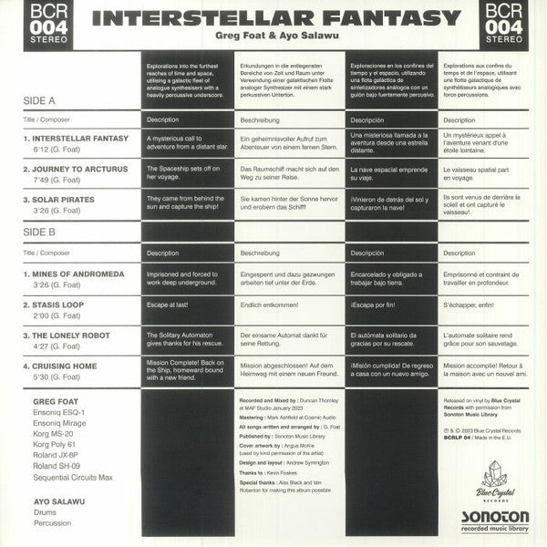 Interstellar Fantasy | Mint (M) Mint (M) Get Cheap Vinyl