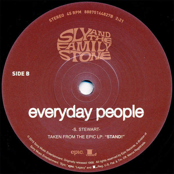 Everyday People (7" VINYL) | Mint (M) Mint (M) Get Cheap Vinyl