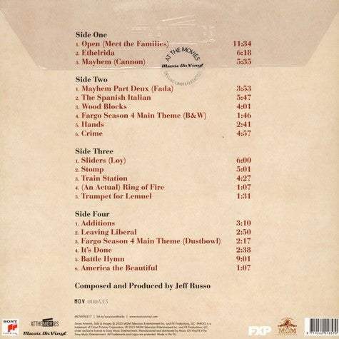 Fargo Year 4 (Soundtrack From The MGM / FXP Series) | Mint (M) Mint (M) Get Cheap Vinyl