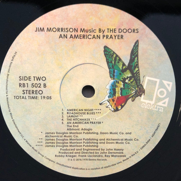 An American Prayer - Music By The Doors | Mint (M) Mint (M) Get Cheap Vinyl