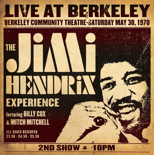 Jimi Hendrix Experience Live at Berkeley (VINYL) | Mint (M) Mint (M) Get Cheap Vinyl