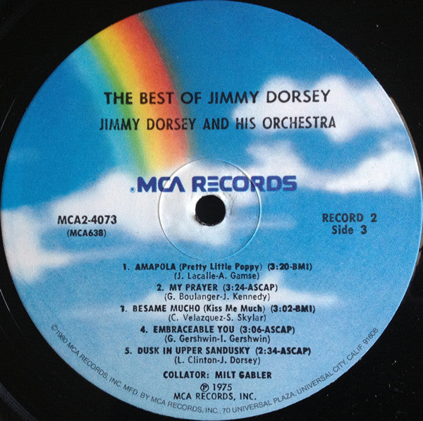 The Best Of Jimmy Dorsey | Near Mint (NM) Very Good Plus (VG+) Get Cheap Vinyl