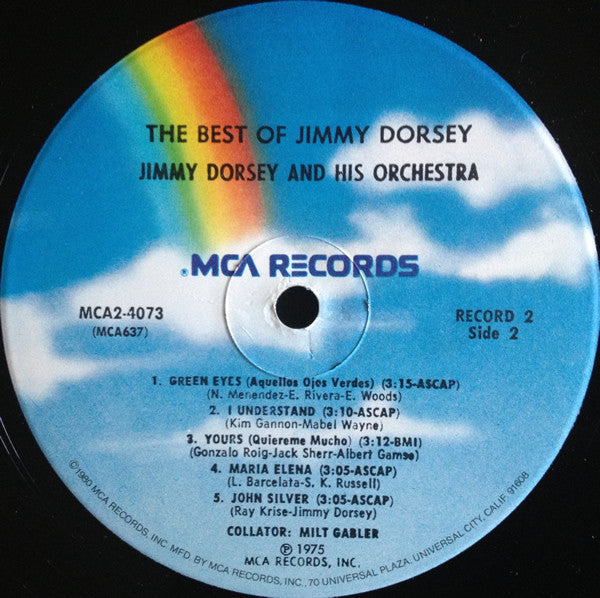The Best Of Jimmy Dorsey | Near Mint (NM) Very Good Plus (VG+) Get Cheap Vinyl