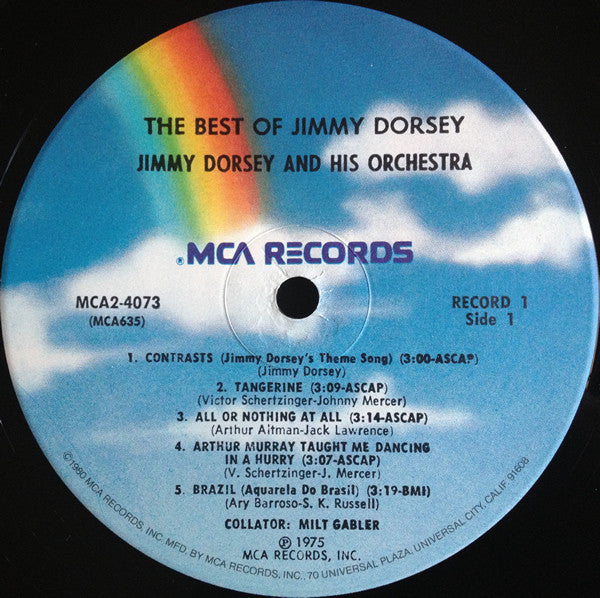 The Best Of Jimmy Dorsey | Near Mint (NM) Very Good Plus (VG+) Get Cheap Vinyl