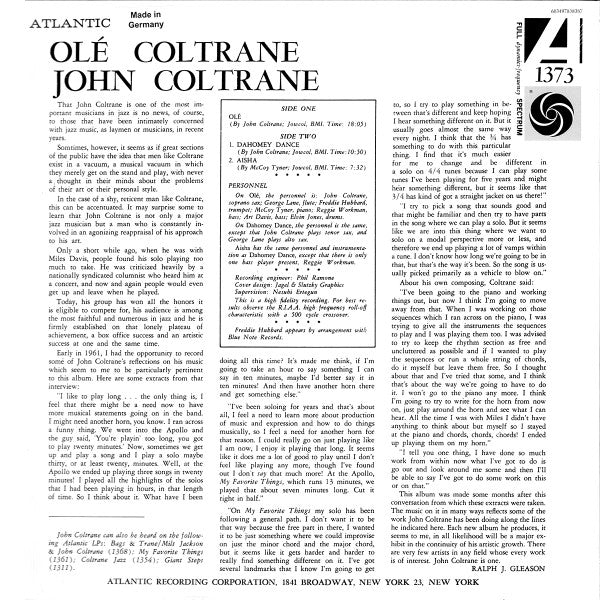 Olé Coltrane | Mint (M) Mint (M) Get Cheap Vinyl
