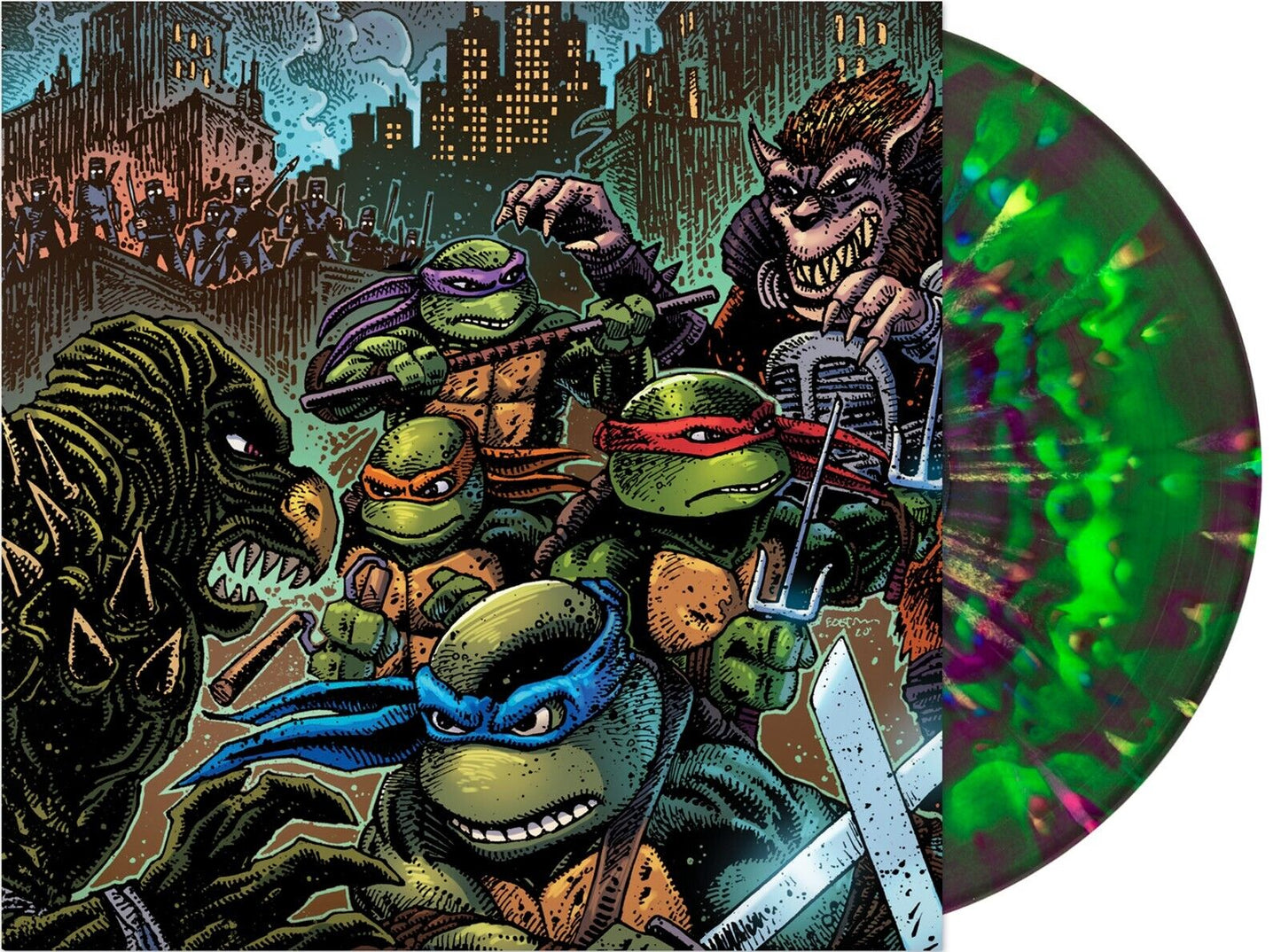 Teenage Mutant Ninja Turtles Part II (Green Vinyl Soundtrack) | Mint (M) Mint (M) Get Cheap Vinyl