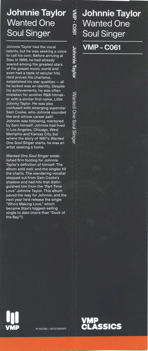 Wanted One Soul Singer | Mint (M) Mint (M) Get Cheap Vinyl
