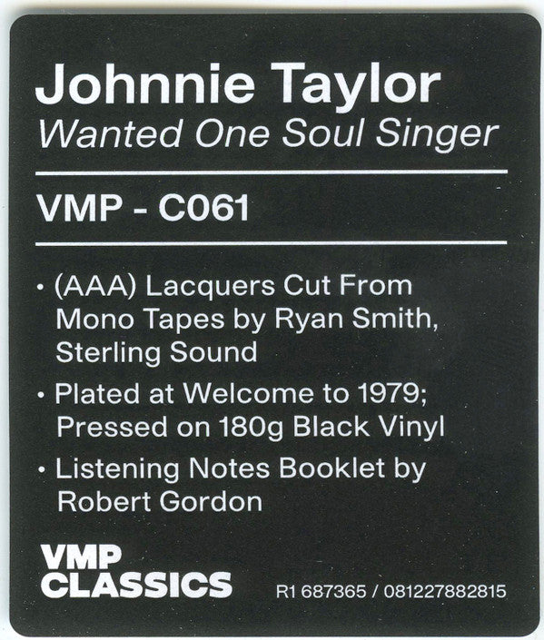Wanted One Soul Singer | Mint (M) Mint (M) Get Cheap Vinyl