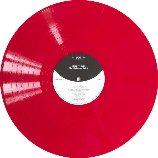 Johnny Cash The Christmas Spirit DOL LP, Album, RE, Red Mint (M) Mint (M) Get Cheap Vinyl