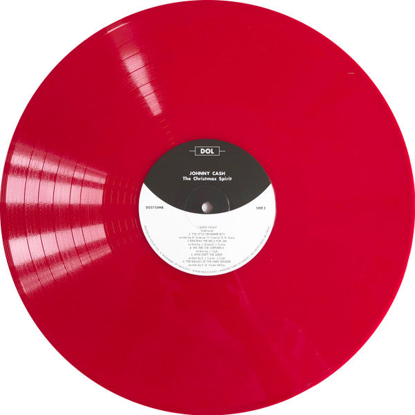 Johnny Cash The Christmas Spirit DOL LP, Album, RE, Red Mint (M) Mint (M) Get Cheap Vinyl