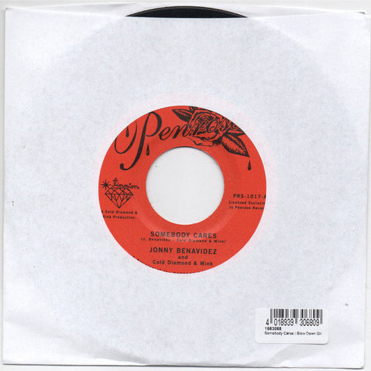 Somebody Cares / Slow Down Girl (7" VINYL) | Mint (M) Generic Get Cheap Vinyl