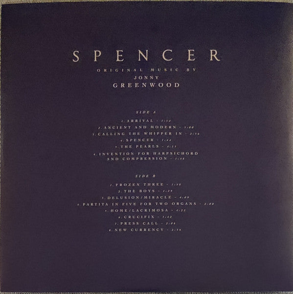 Spencer (Original Motion Picture Soundtrack) | Mint (M) Mint (M) Get Cheap Vinyl