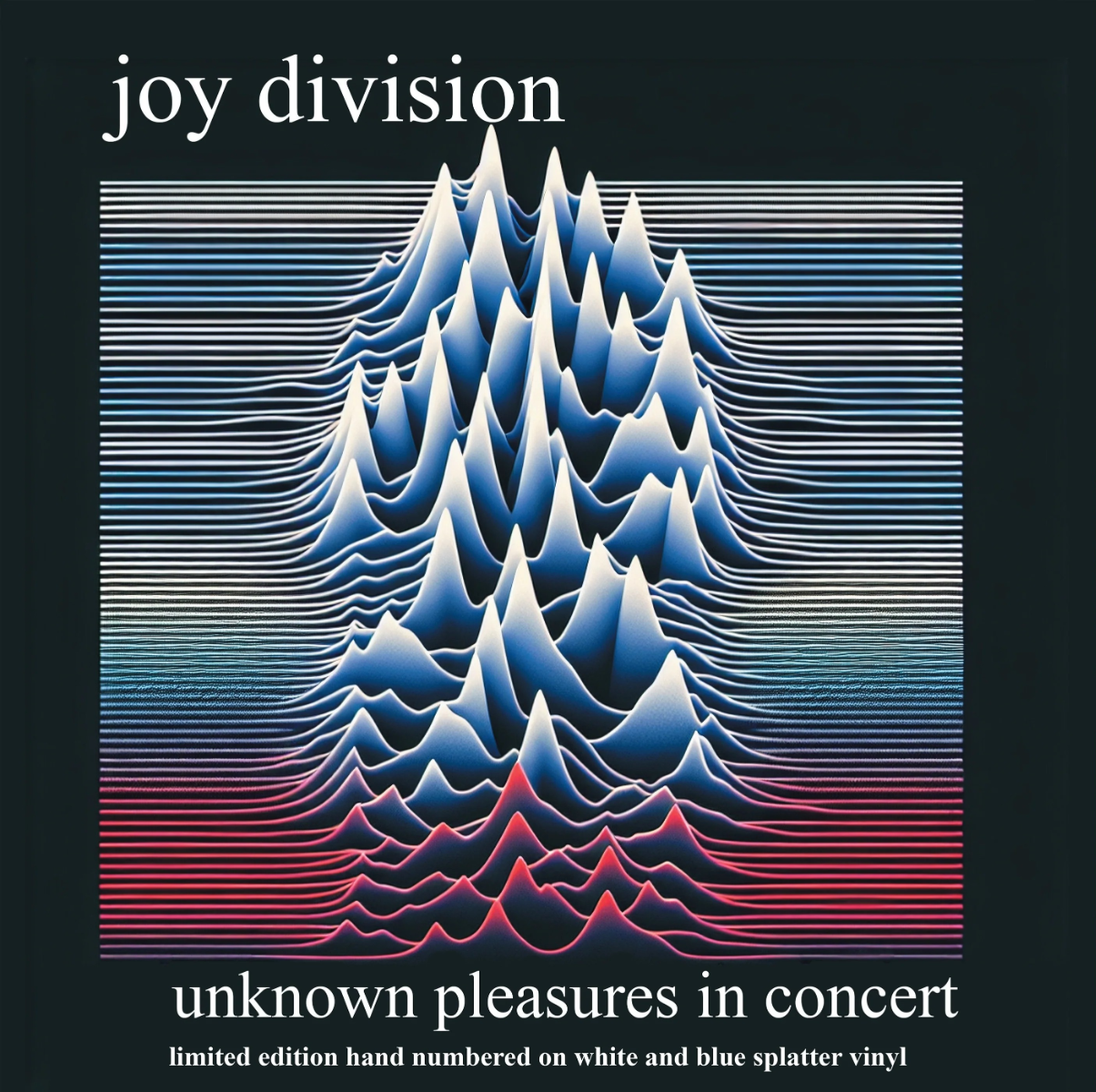 Unknown Pleasures In Concert (Limited Edition, Hand Numbered, White & Blue Splatter Colored Vinyl) [Import] | Mint (M) Mint (M) Get Cheap Vinyl