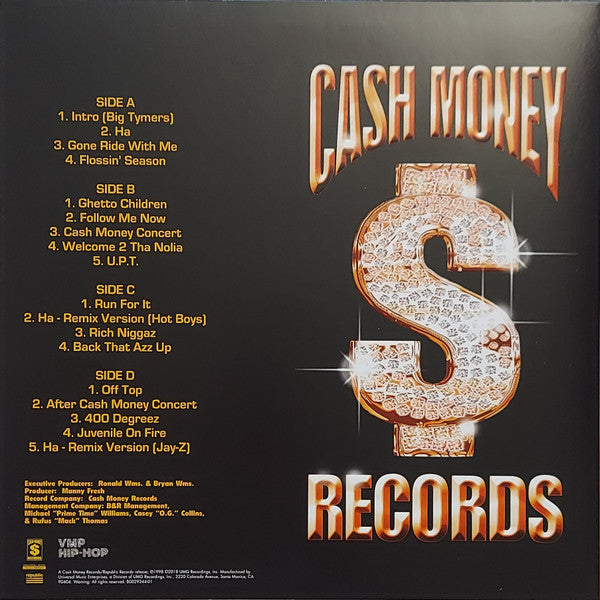 Juvenile (2) 400 Degreez Cash Money Records, Universal Music Special Markets, Republic Records 2xLP, Album, Club, Ltd, RE, RP, Yel Mint (M) Mint (M) Get Cheap Vinyl