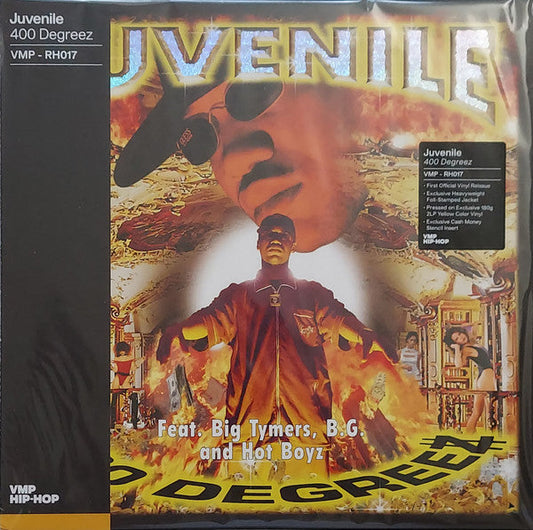 Juvenile (2) 400 Degreez Cash Money Records, Universal Music Special Markets, Republic Records 2xLP, Album, Club, Ltd, RE, RP, Yel Mint (M) Mint (M) Get Cheap Vinyl