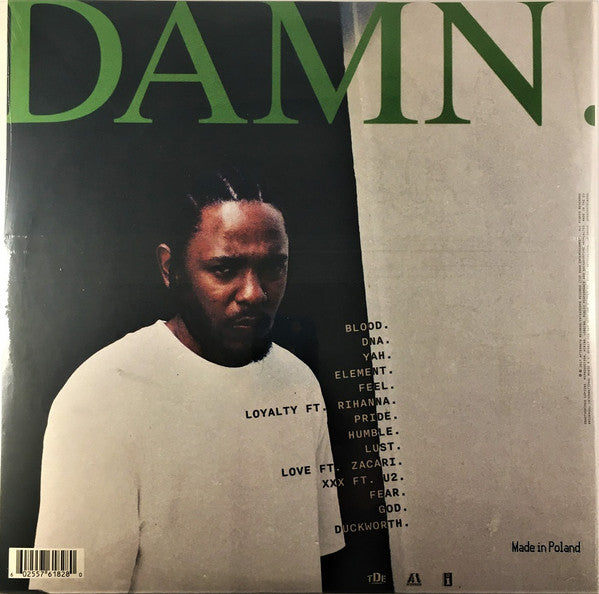 Kendrick Lamar Damn. Top Dawg Entertainment, Aftermath Entertainment, Interscope Records, Aftermath/Interscope Records 2xLP, Album, RE, Gat Mint (M) Mint (M) Get Cheap Vinyl