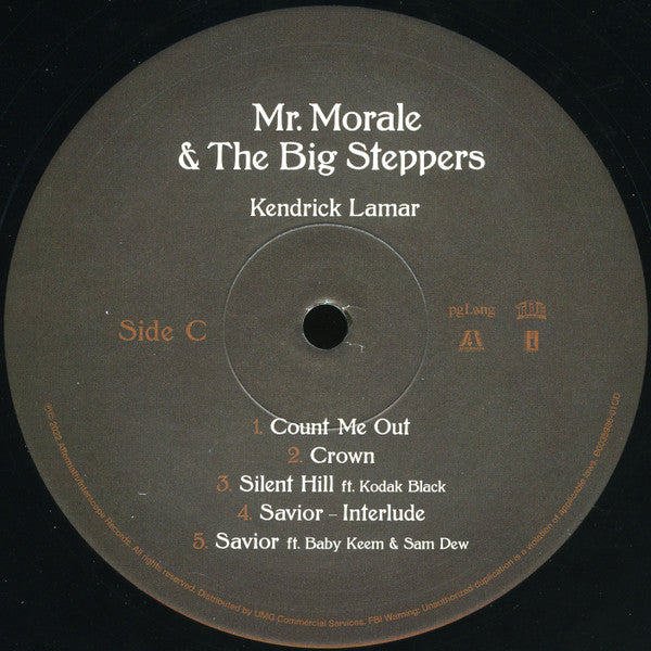 Mr. Morale & The Big Steppers (VINYL) | Mint (M) Mint (M) Get Cheap Vinyl