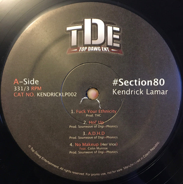 Section.80 (2xCOLOR VINYL, UNOFFICIAL) | Mint (M) Mint (M) Get Cheap Vinyl