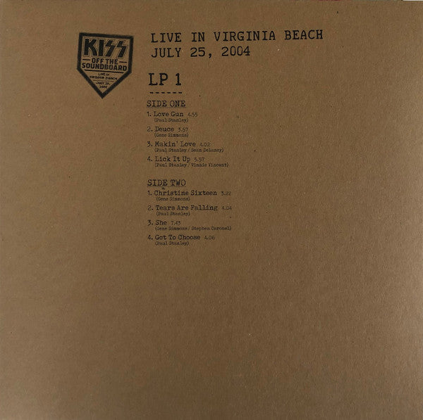 Off The Soundboard Live In Virginia Beach July 25, 2004 | Mint (M) Mint (M) Get Cheap Vinyl
